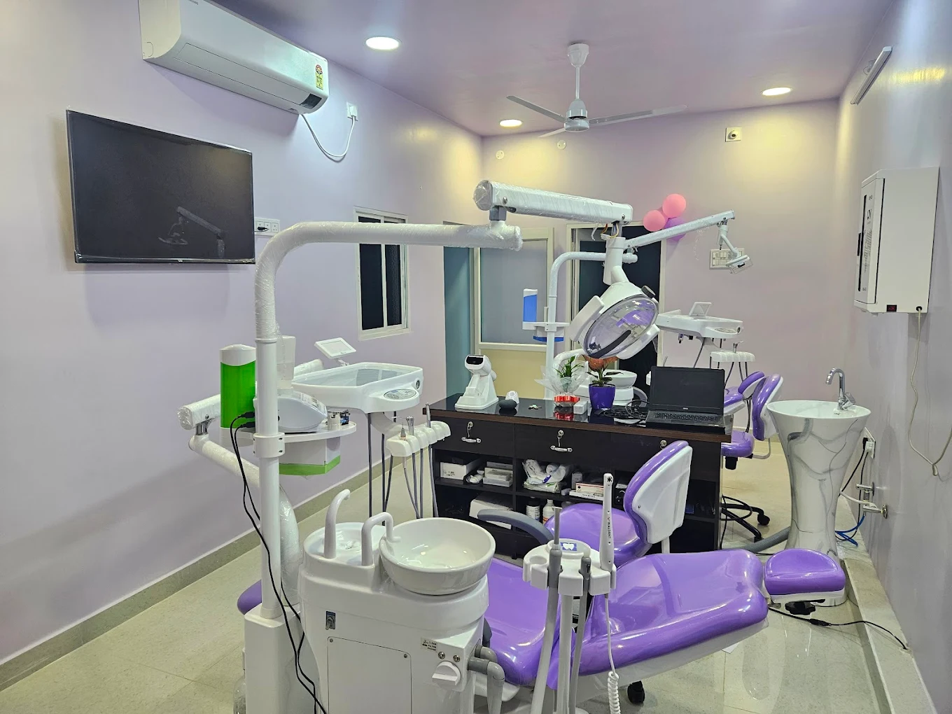 Doctor at desk
